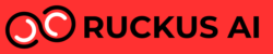ruckus ai logo on red
